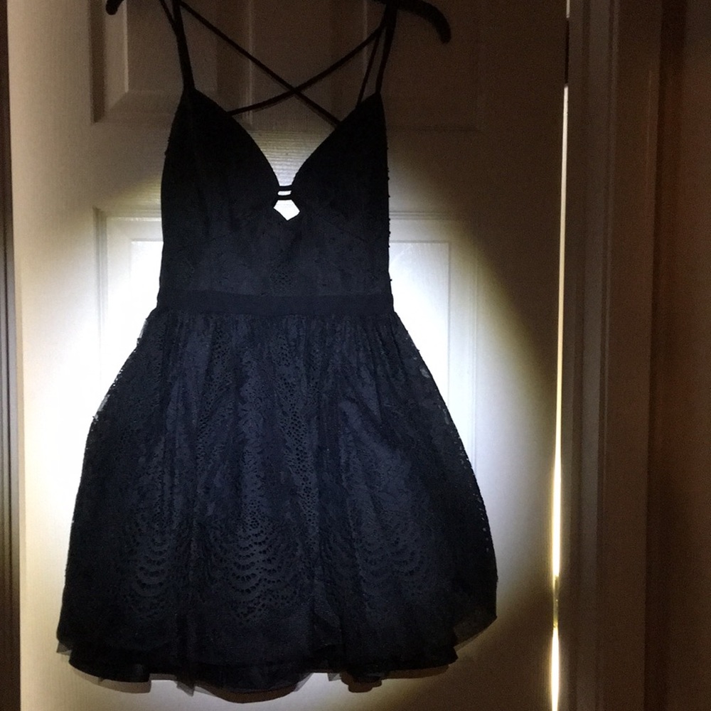 Bebe black short dress NWT